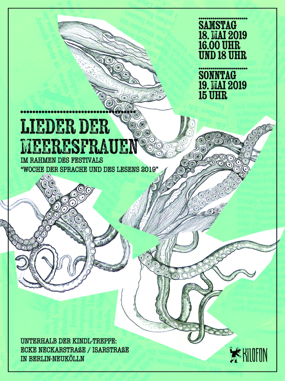 Plakat: Lieder der Meeresfrauen